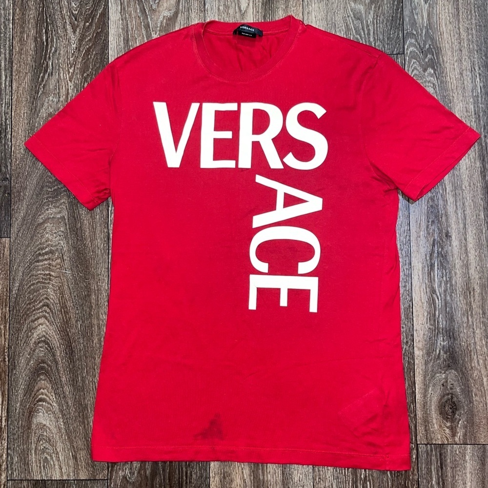 Versace Spell Out Taylor Fit T-Shirt